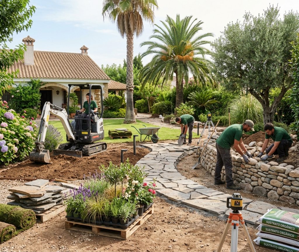 Paisajismo y renovación de jardines Paisajismo y renovación de jardines