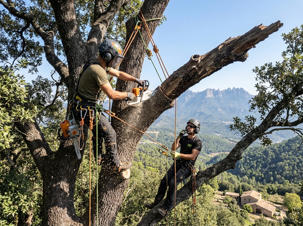 Podas y talas de arboles en altura